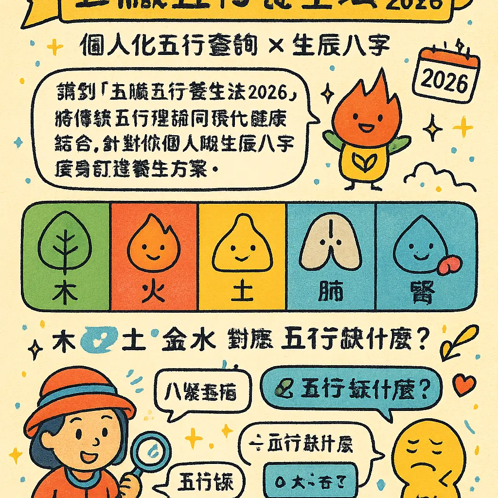 五行查詢 - 四柱八字