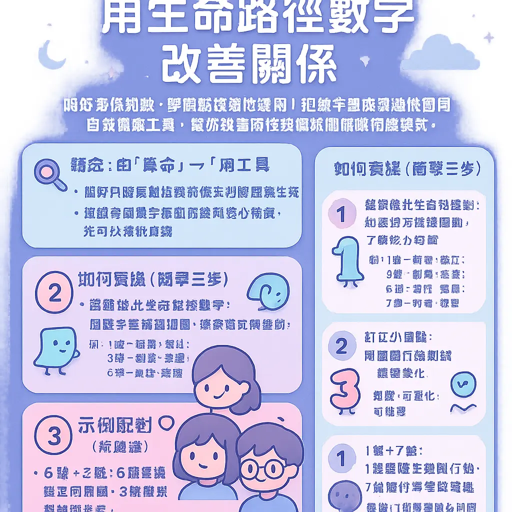 生命靈數配對 - 生命路徑數字