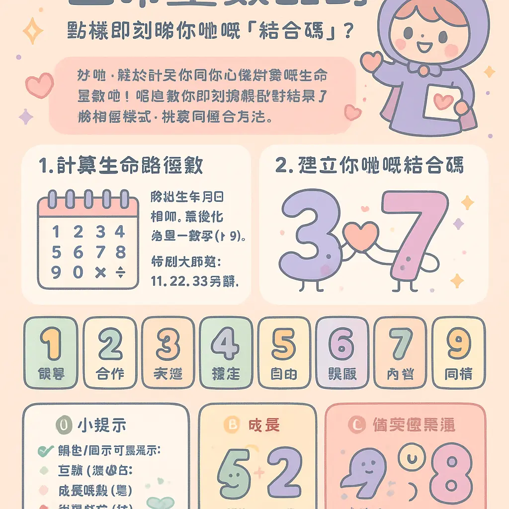 生命靈數配對 - 數字學