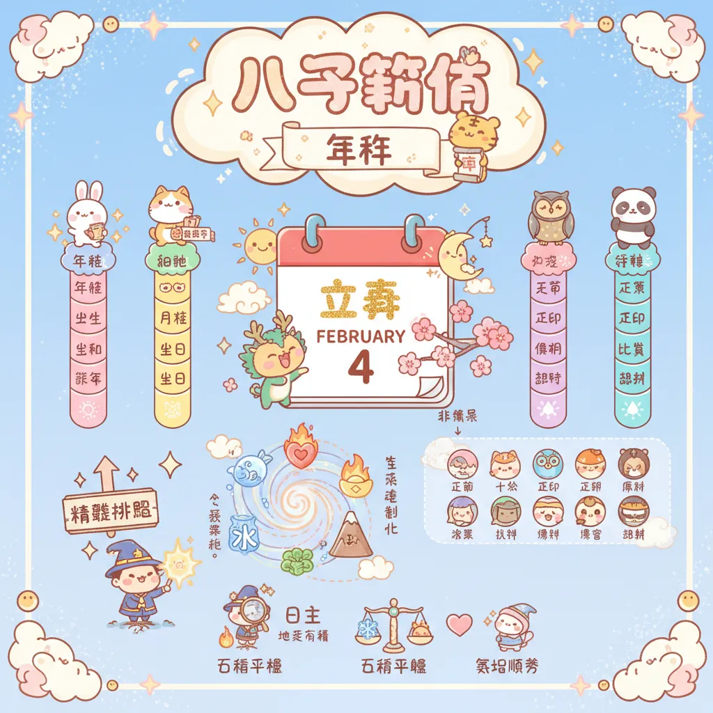 八字算命的核心理論與命盤解讀基礎