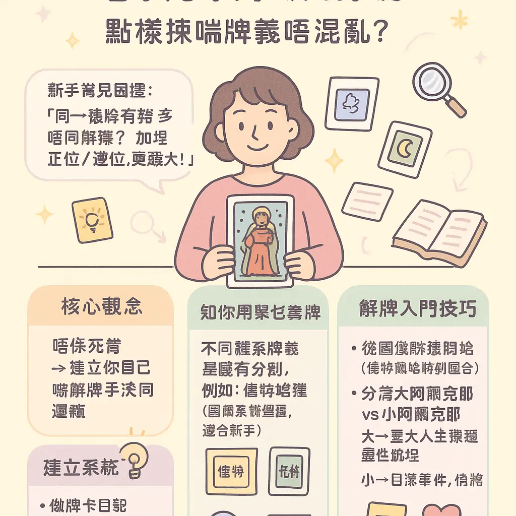 塔羅牌解讀 - 大阿爾克那