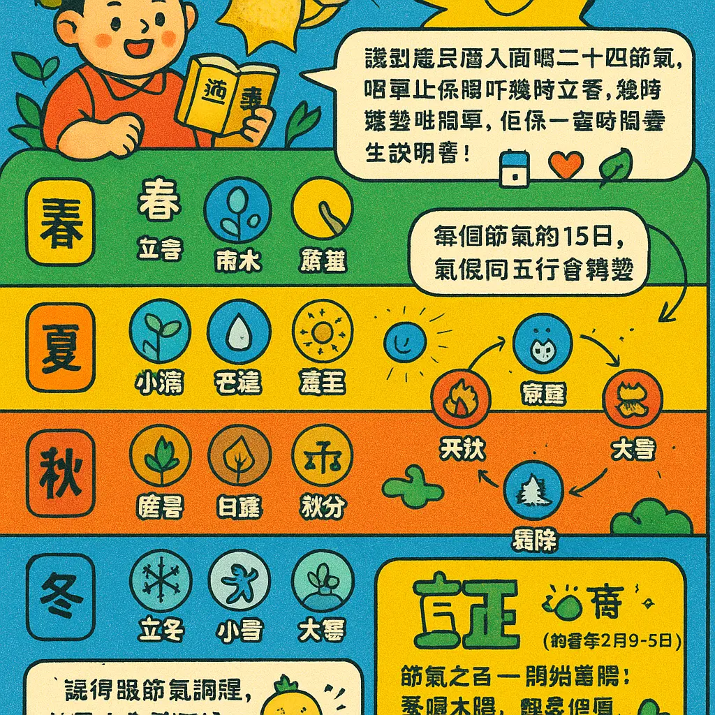農民曆 - 二十四節氣
