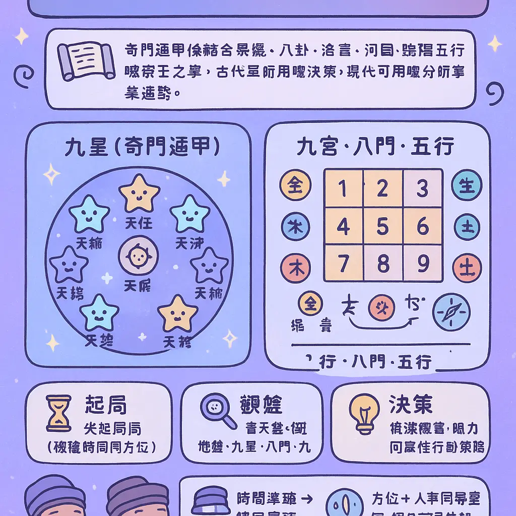 奇門遁甲 - 九星